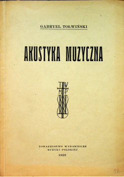 Akustyka muzyczna 1929 r