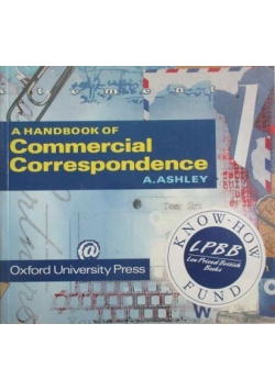 A Handbook of Commercial Correspondence