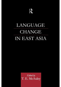Language Change in East Asia