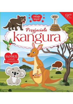 Naklejki iskierki z brokatem. Przyjaciele Kangura