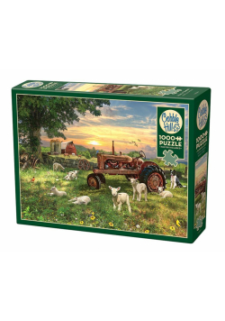 Puzzle 1000 Wschód słońca na wsi G3