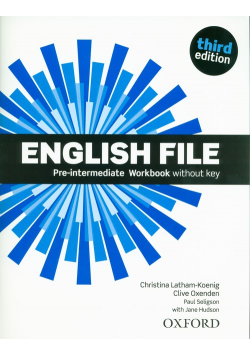 English File 3E Pre-Intermediate Workbook