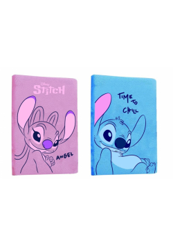 Notes A5 80k.linia z pluszową okładką Stitch