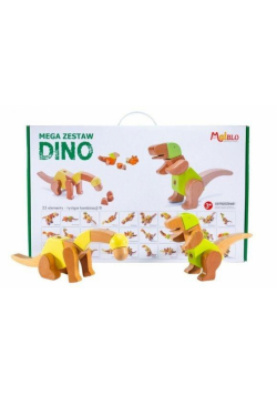 Mega zestaw Dino 33el