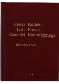 Kodeks Prawa Kanonicznego Komentarz