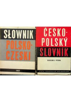Słownik Polsko Czeski 2 tomy