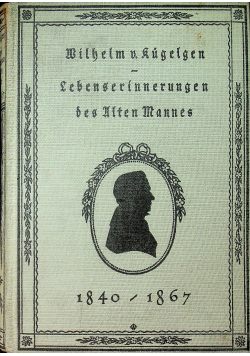 Lebenserinnerungen des ulten mannes 1925 r