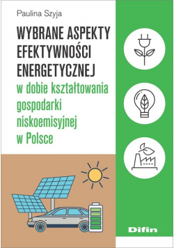 Wybrane aspekty efektywności energetycznej w dobie kształtowania gospodarki niskoemisyjnej w Polsce