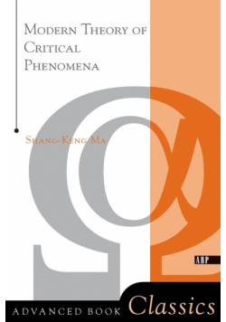 Modern Theory Of Critical Phenomena