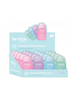 Gumko-temperówka Pastel (20szt) YN TEEN