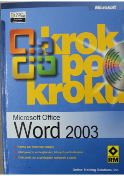 Microsoft Office Word 2003 krok po kroku