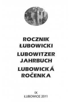 Rocznik Łubowicki Tom I