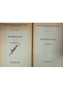 Hydrologia część I i II