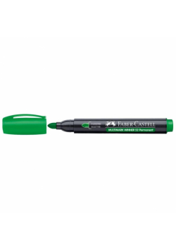 Marker permanent 52 zielony (12szt) FABER CASTELL