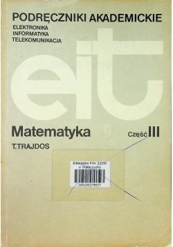 Matematyka część III