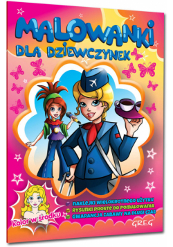 Karczmarska-Strzebońska Alicja - Malowanki dla dziewczynek