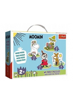 Puzzle Baby Classic - Wesołe Muminki TREFL