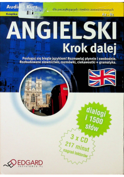 Angielski Krok dalej książka + 3 CD