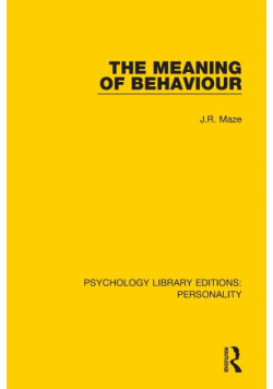 The Meaning of Behaviour