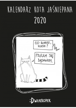 Kalendarz 2020 Książkowy - Kota Jaśniepana