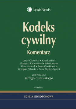 Kodeks cywilny : Komentarz