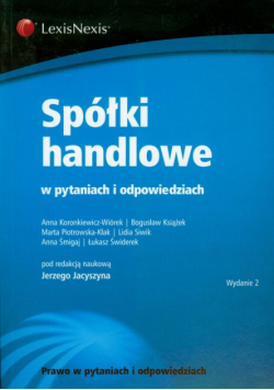 Spółki handlowe w pytaniach i odpowiedziach