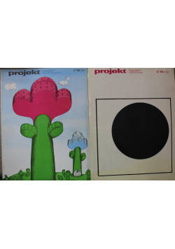 Projekt Sztuka wizualna i wzornictwo Visual Art & Design  nr 104 i 106/1975
