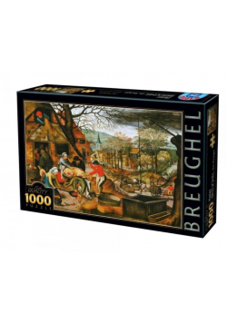 Puzzle 1000 Brueghel, Cztery pory roku - Jesień