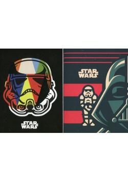 Zeszyt A5 w linie 54 kartki Star Wars 10 sztuk mix