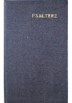 Psałterz Nowy przekład tekstu Wulgaty 1938 r