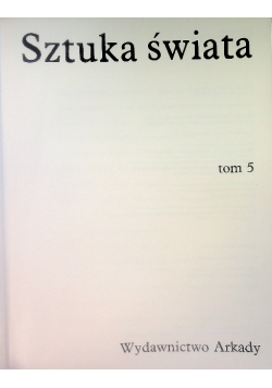 Sztuka świata arkady Tom 5