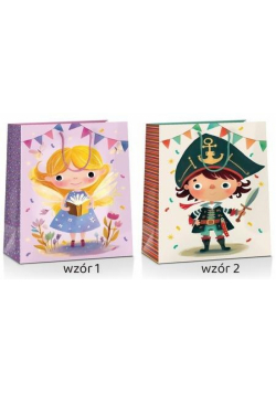 Torba prezentowa Kids 23x18x10cm MIX