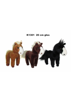 Koń z głosem 20cm MIX