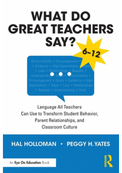 What Do Great Teachers Say?