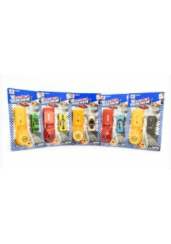 Auto metalowe wystrzeliwane 6.5cm mix