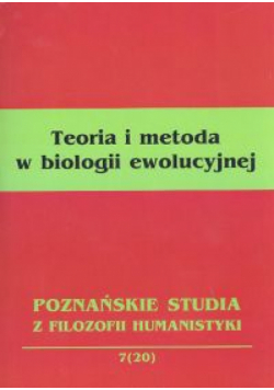 Teoria i metoda w biologii ewolucyjnej