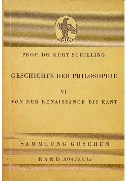 Geschichte der Philosophie