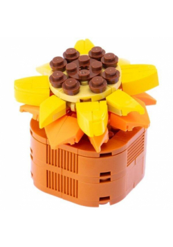 Klocki Mini Kwiaty Rozchodnik 136el
