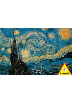 Puzzle 1000 - Van Gogh, Gwiaździsta noc PIATNIK