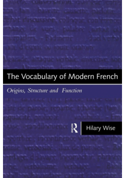 The Vocabulary of Modern French