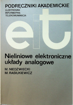 Nieliniowe elektroniczne układy analogowe