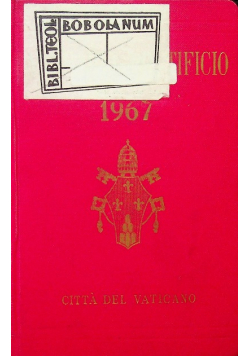 Annuario Pontificio 1967