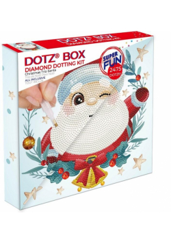 Diamond Dotz Box - Christmas Trio Santa