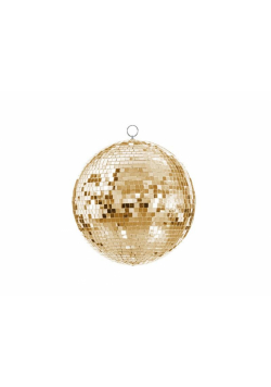 Dekoracja wisząca Kula Disco 30cm złoty