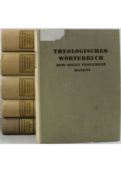 Theologisches worterbuch zum neun testament 5 tomów