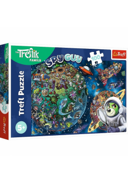 Puzzle 100 Wspaniała Rodzina Treflików TREFL