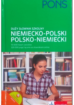 Duży słownik szkolny niemiecko - polski polsko - niemiecki