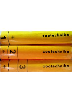Zootechnika Tom 1 do 3