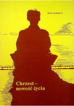 Chrzest nowość życia