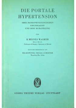 Die portale hypertension